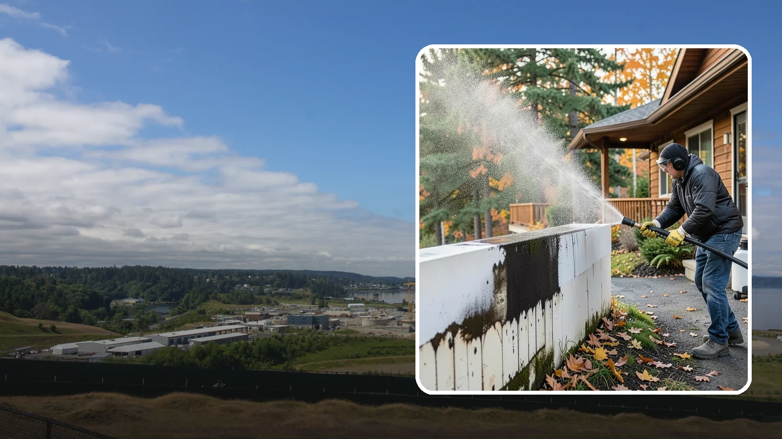 Graffiti Removal in University Place, Pierce County, WA - We remove graffiti from Washington buildings and surfaces quickly before it invites more vandalism.