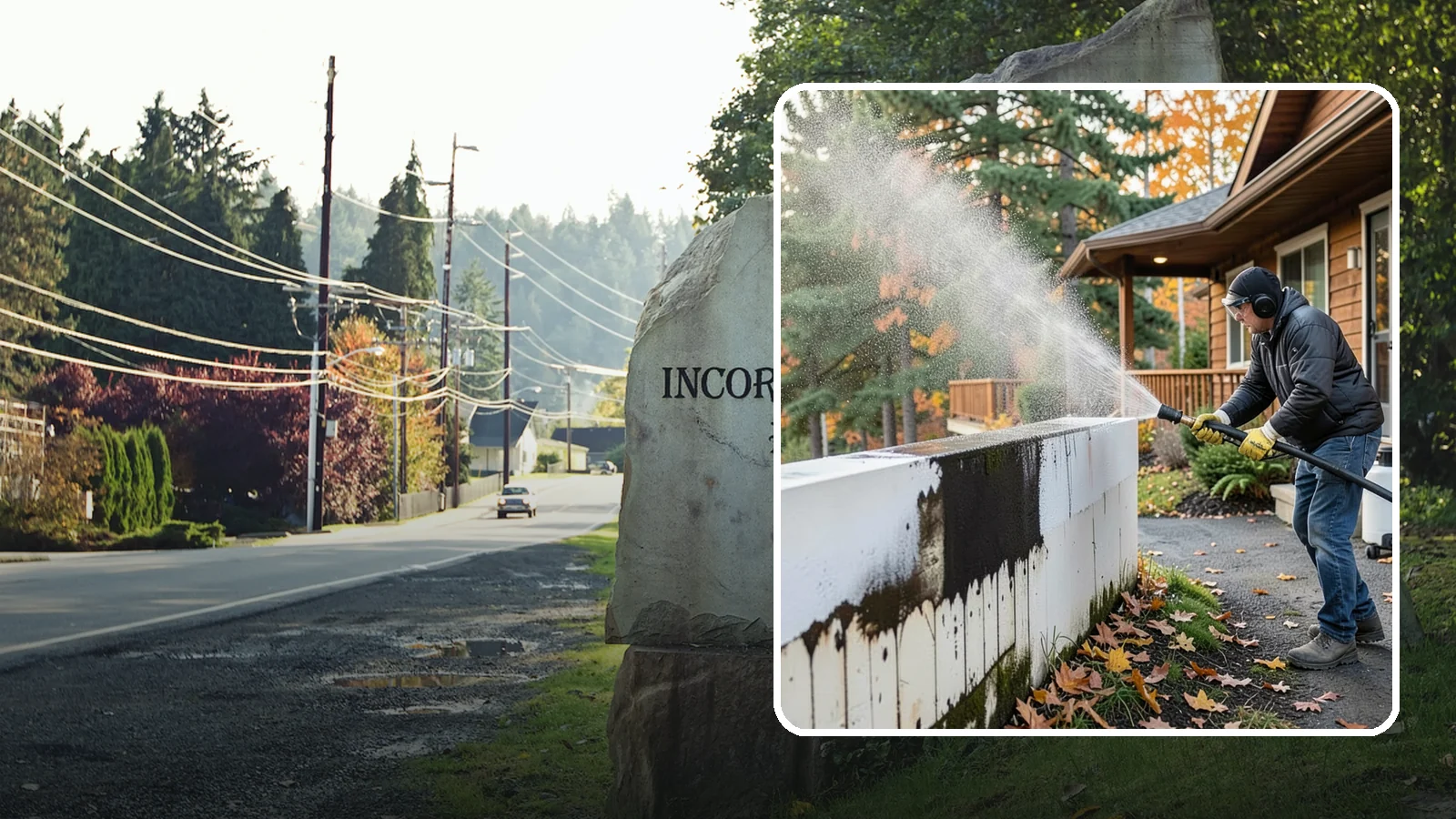 Graffiti Removal in Wilkeson, Pierce County, WA - We remove graffiti from Washington buildings and surfaces quickly before it invites more vandalism.
