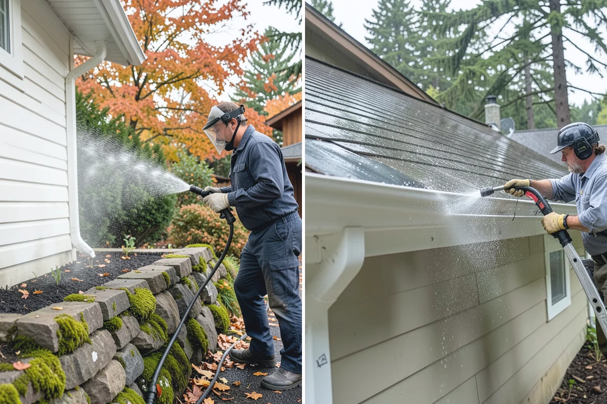 Graffiti Removal in Woodinville, King County, WA - Identify the substrate and paint type