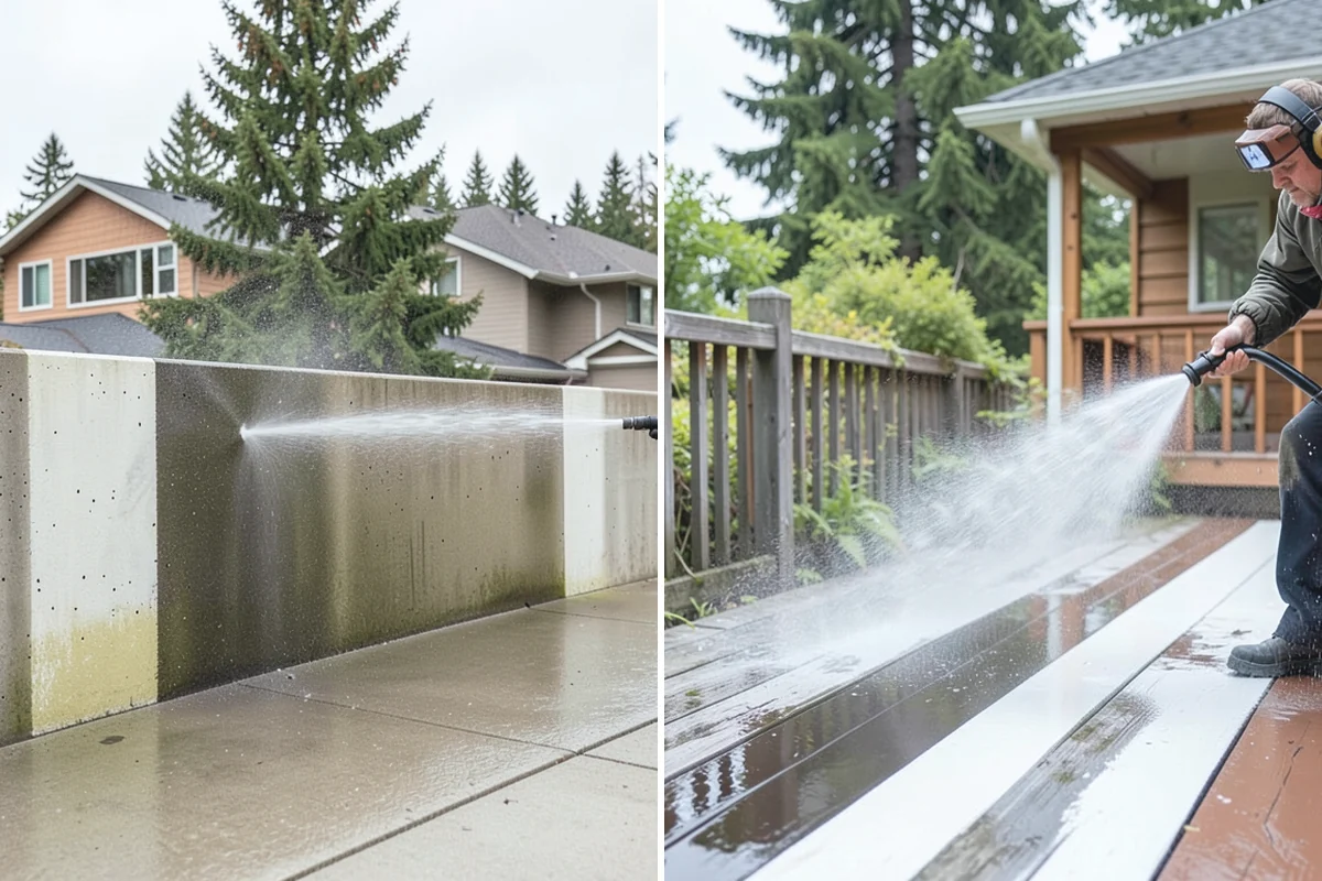 Gravel Border Cleaning in Auburn, King County, WA - Remove leaves, weeds, and large debris from the gravel