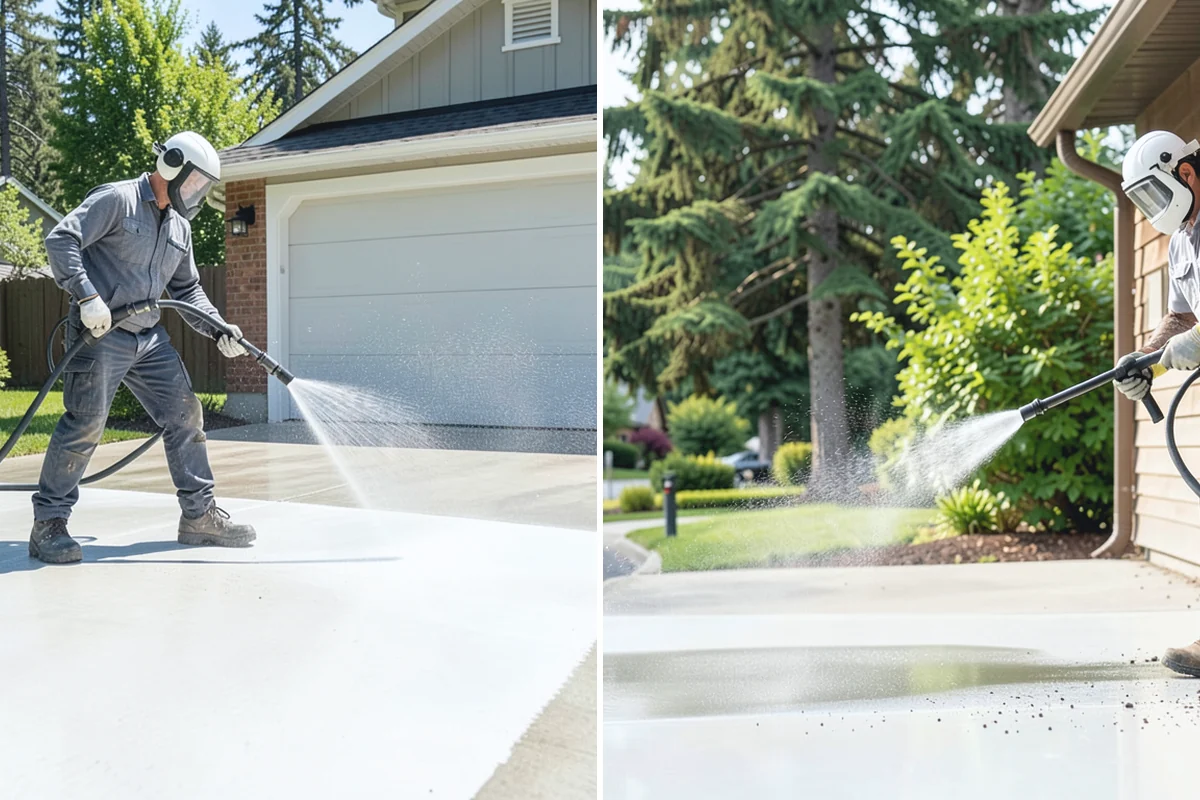 Gravel Border Cleaning in Bonney Lake, Pierce County, WA - Remove leaves, weeds, and large debris from the gravel