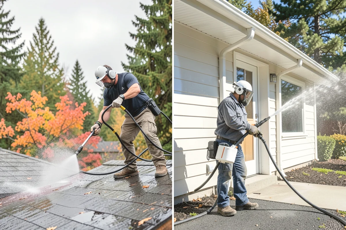 Gravel Border Cleaning in Carnation, King County, WA - Remove leaves, weeds, and large debris from the gravel