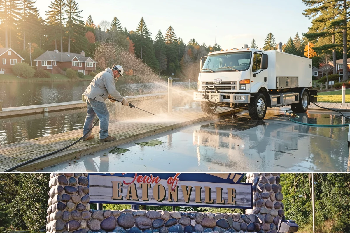 Gravel Border Cleaning in Eatonville, Pierce County, WA - Late fall and spring are ideal for clearing seasonal leaf drop and refreshing the borders.