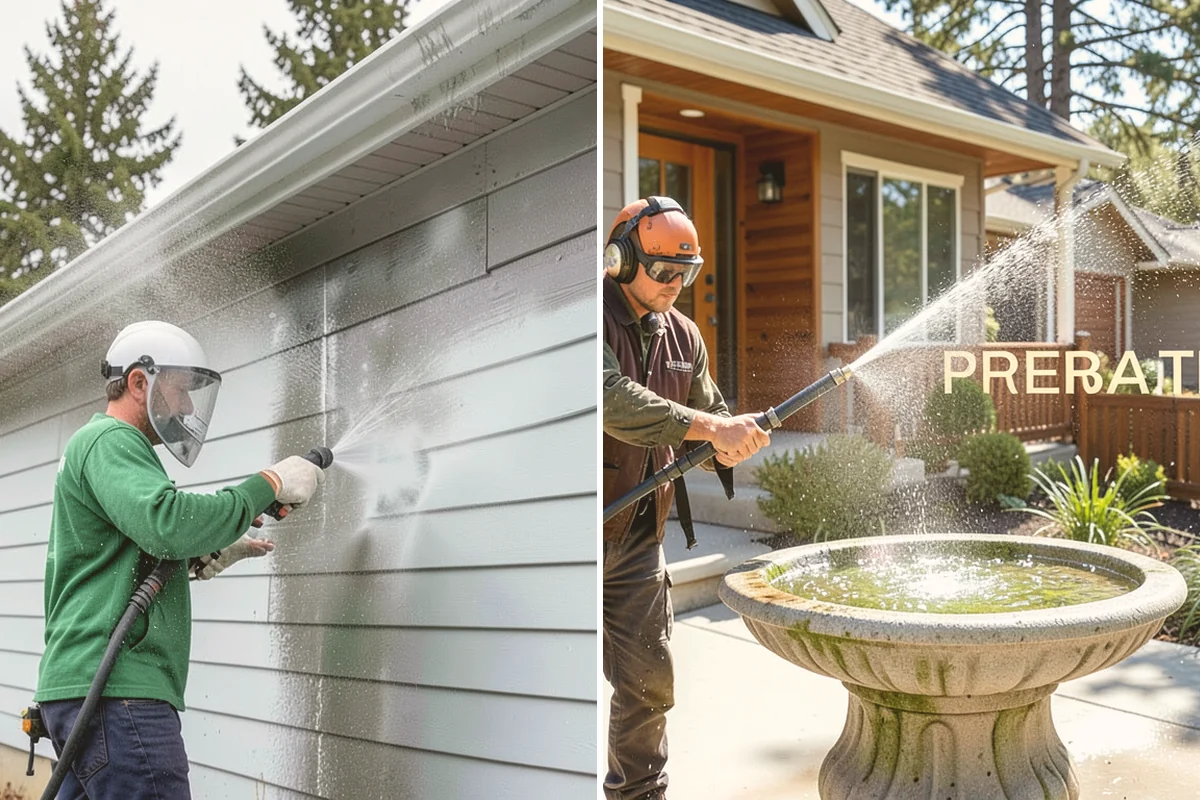 Gravel Border Cleaning in Edmonds, Snohomish County, WA - Remove leaves, weeds, and large debris from the gravel