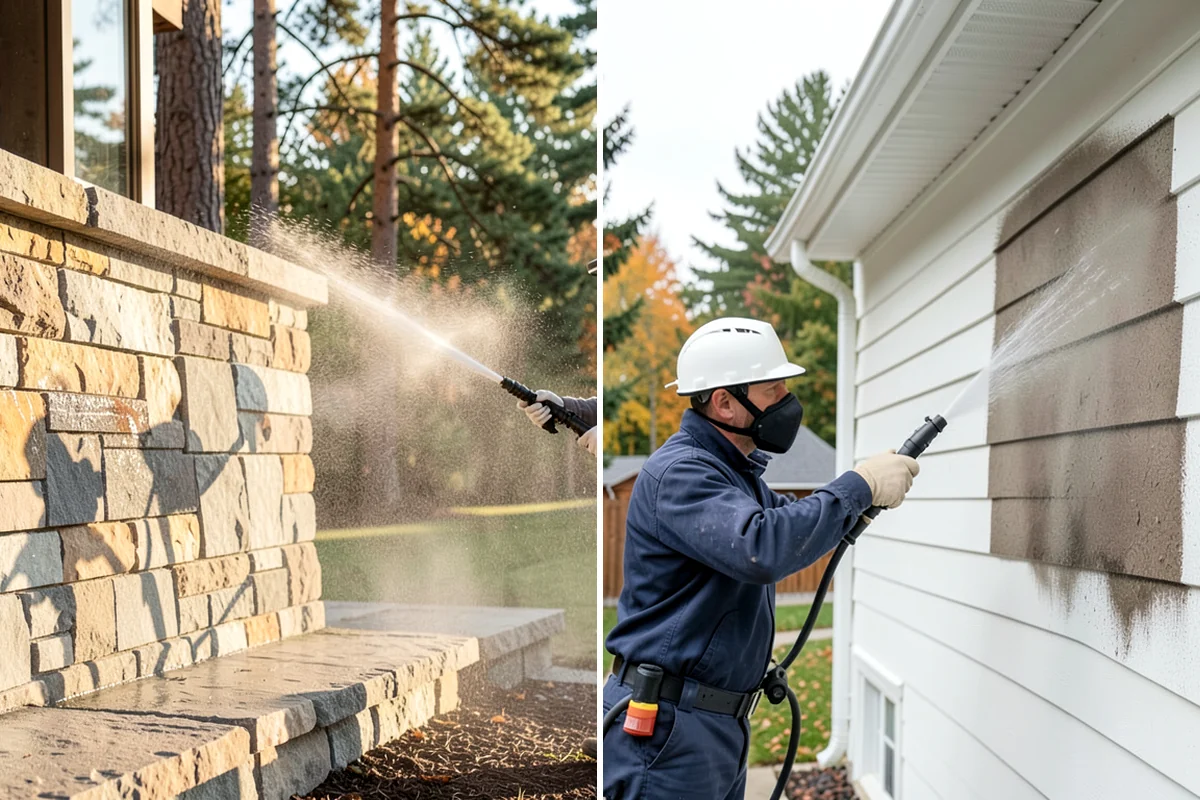 Gravel Border Cleaning in Everett, Snohomish County, WA - Remove leaves, weeds, and large debris from the gravel
