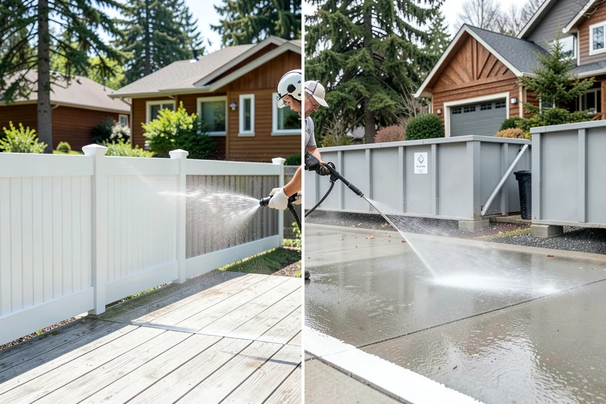 Gravel Border Cleaning in Federal Way, King County, WA - Remove leaves, weeds, and large debris from the gravel