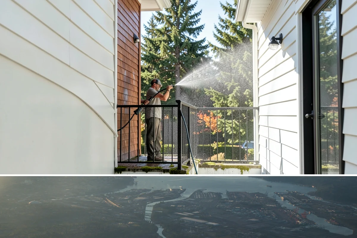 Gravel Border Cleaning in Fife, Pierce County, WA - Late fall and spring are ideal for clearing seasonal leaf drop and refreshing the borders.