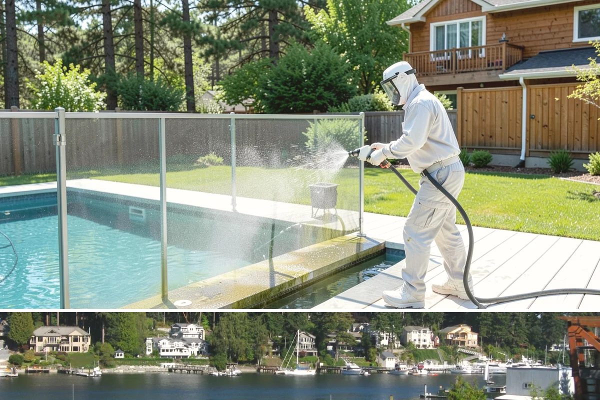 Gravel Border Cleaning in Gig Harbor, Pierce County, WA - Late fall and spring are ideal for clearing seasonal leaf drop and refreshing the borders.