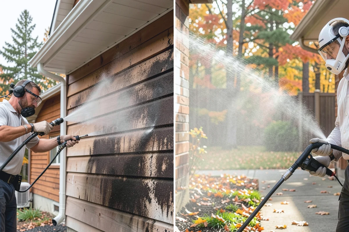 Gravel Border Cleaning in Hamilton, Skagit County, WA - Remove leaves, weeds, and large debris from the gravel