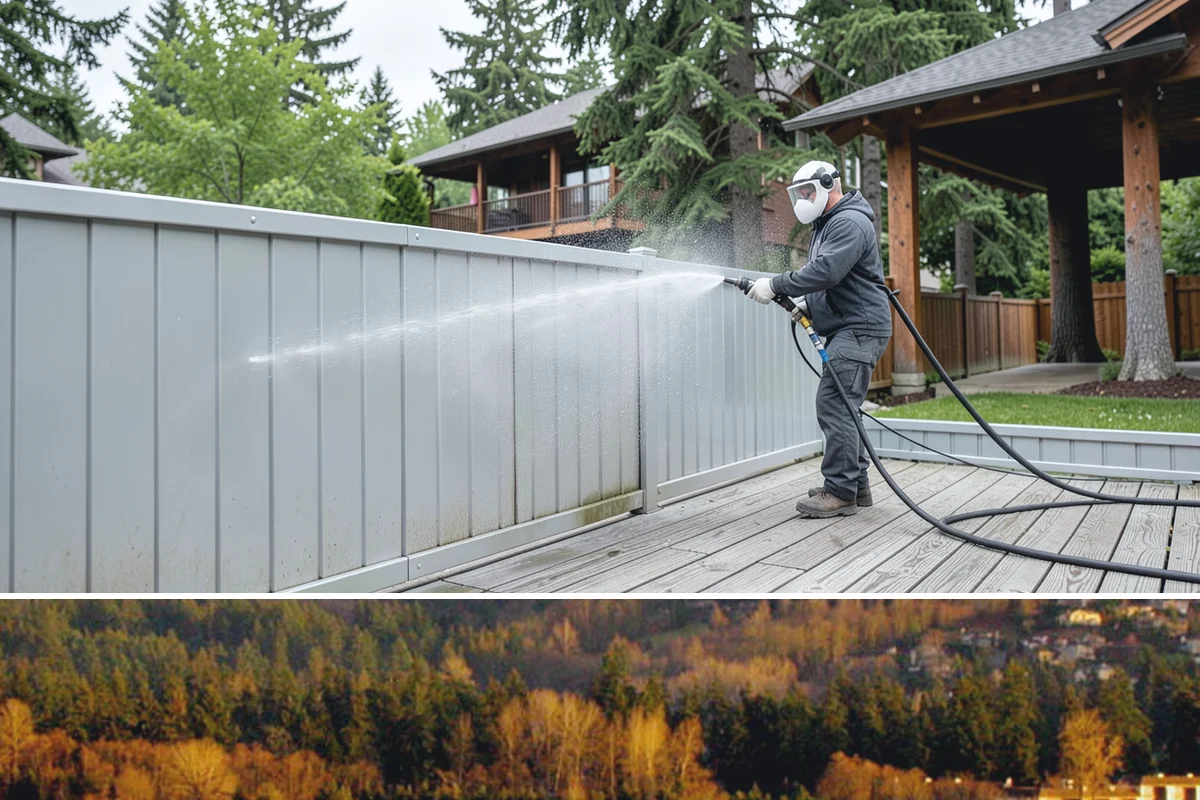 Gravel Border Cleaning in Kenmore, King County, WA - Late fall and spring are ideal for clearing seasonal leaf drop and refreshing the borders.