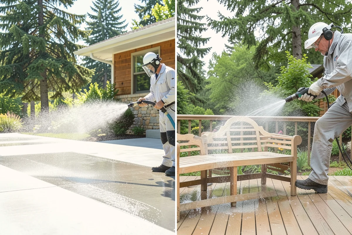 Gravel Border Cleaning in Kirkland, King County, WA - Remove leaves, weeds, and large debris from the gravel