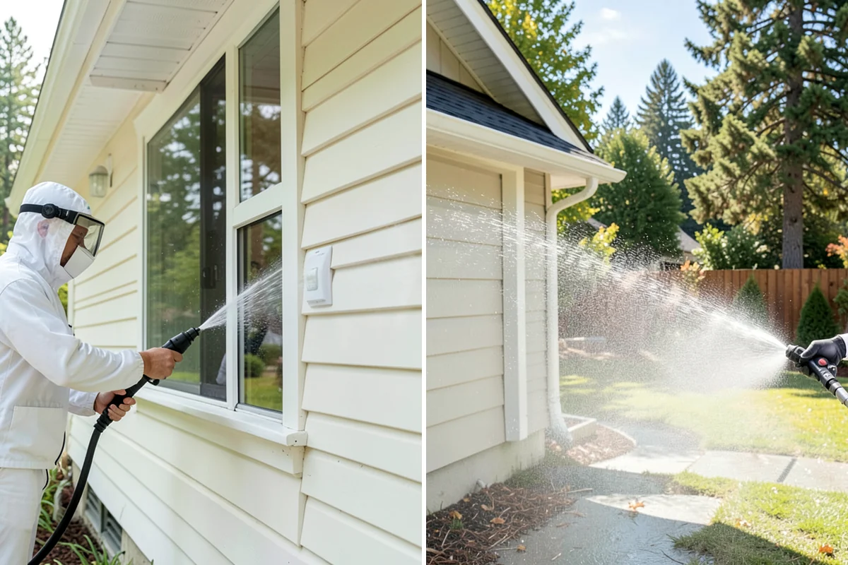 Gravel Border Cleaning in Maple Valley, King County, WA - Remove leaves, weeds, and large debris from the gravel
