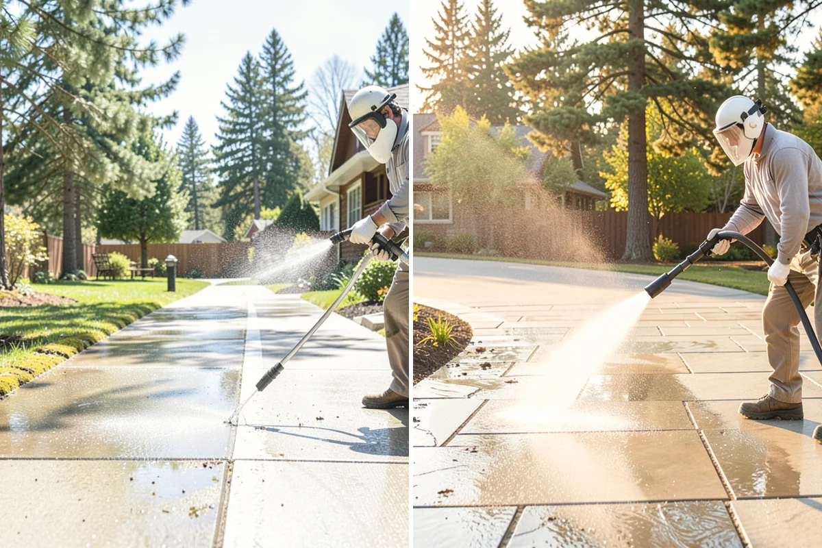 Gravel Border Cleaning in Mountlake Terrace, Snohomish County, WA - Remove leaves, weeds, and large debris from the gravel