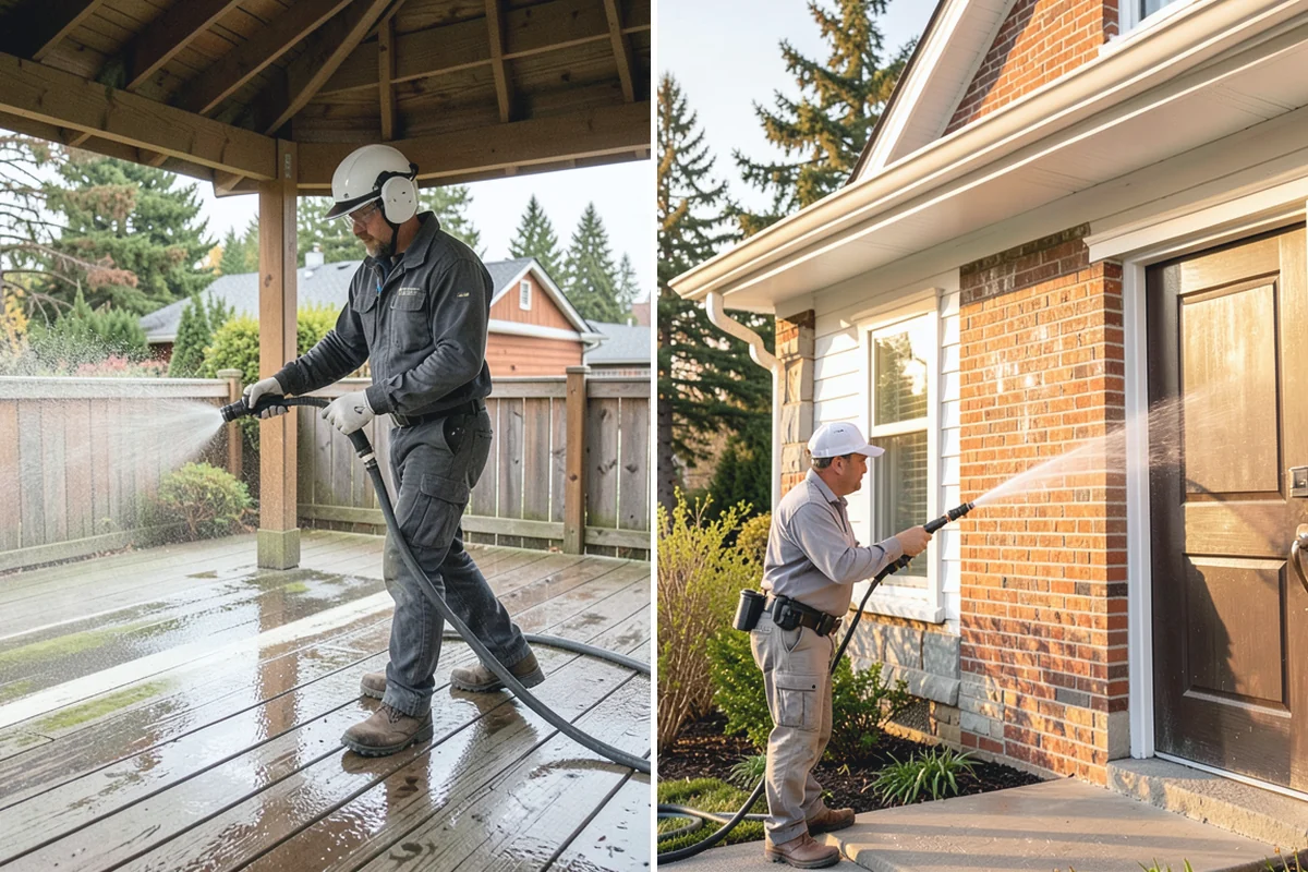 Gravel Border Cleaning in Redmond, King County, WA - Remove leaves, weeds, and large debris from the gravel
