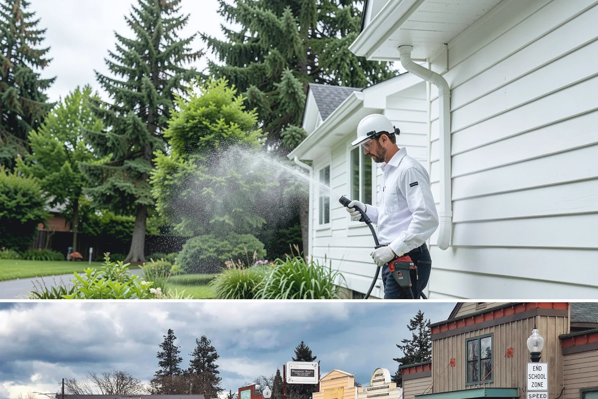 Gravel Border Cleaning in Roy, Pierce County, WA - Late fall and spring are ideal for clearing seasonal leaf drop and refreshing the borders.
