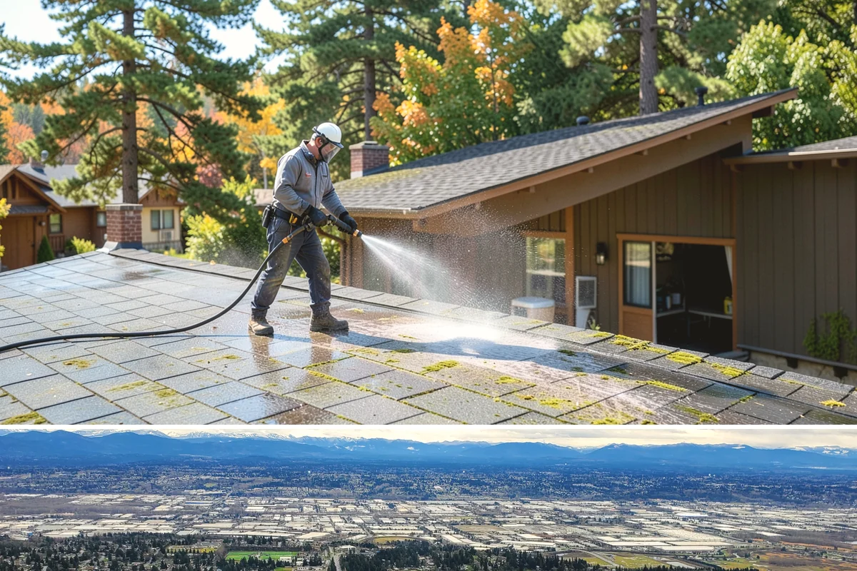 Gravel Border Cleaning in SeaTac, King County, WA - Late fall and spring are ideal for clearing seasonal leaf drop and refreshing the borders.
