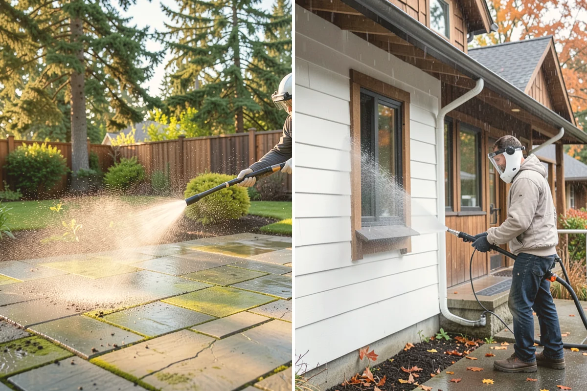 Gravel Border Cleaning in Snohomish, Snohomish County, WA - Remove leaves, weeds, and large debris from the gravel