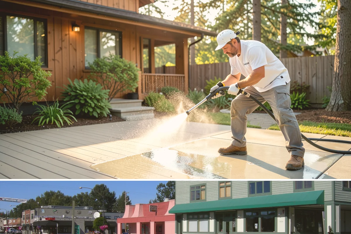 Gravel Border Cleaning in Snoqualmie, King County, WA - Late fall and spring are ideal for clearing seasonal leaf drop and refreshing the borders.