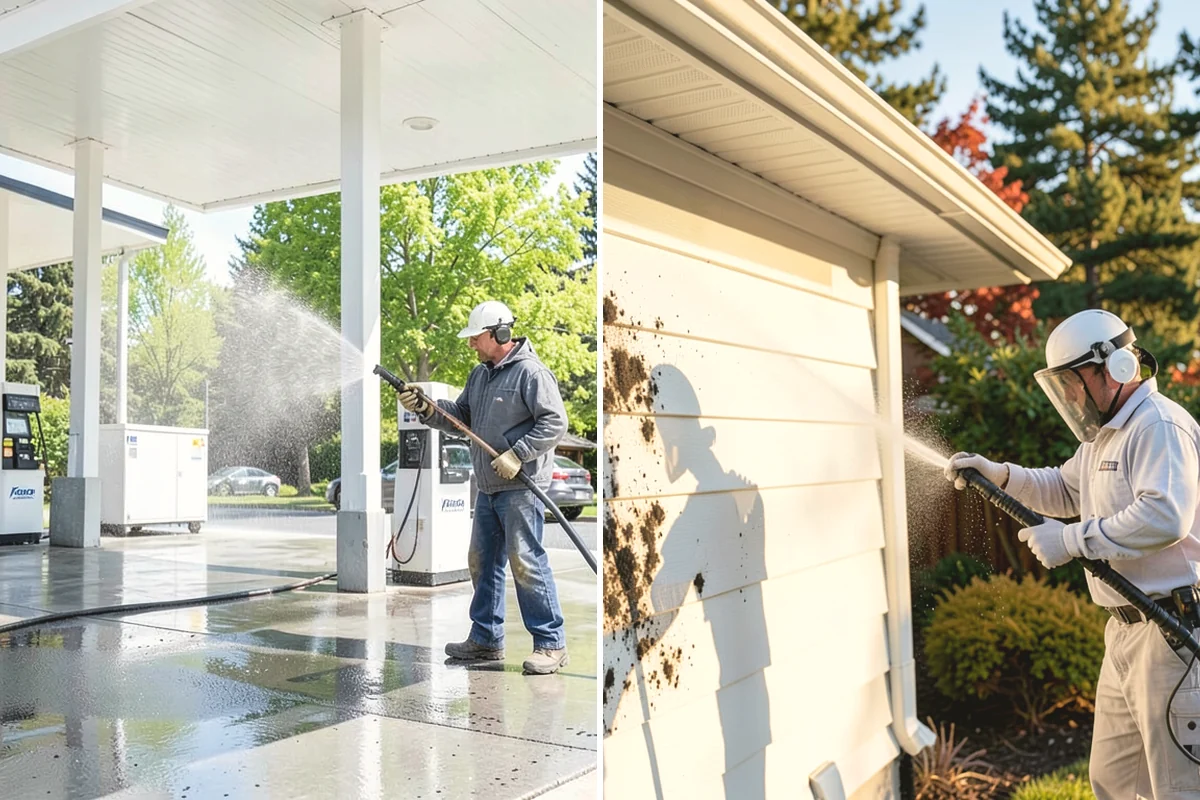 Gravel Border Cleaning in University Place, Pierce County, WA - Remove leaves, weeds, and large debris from the gravel