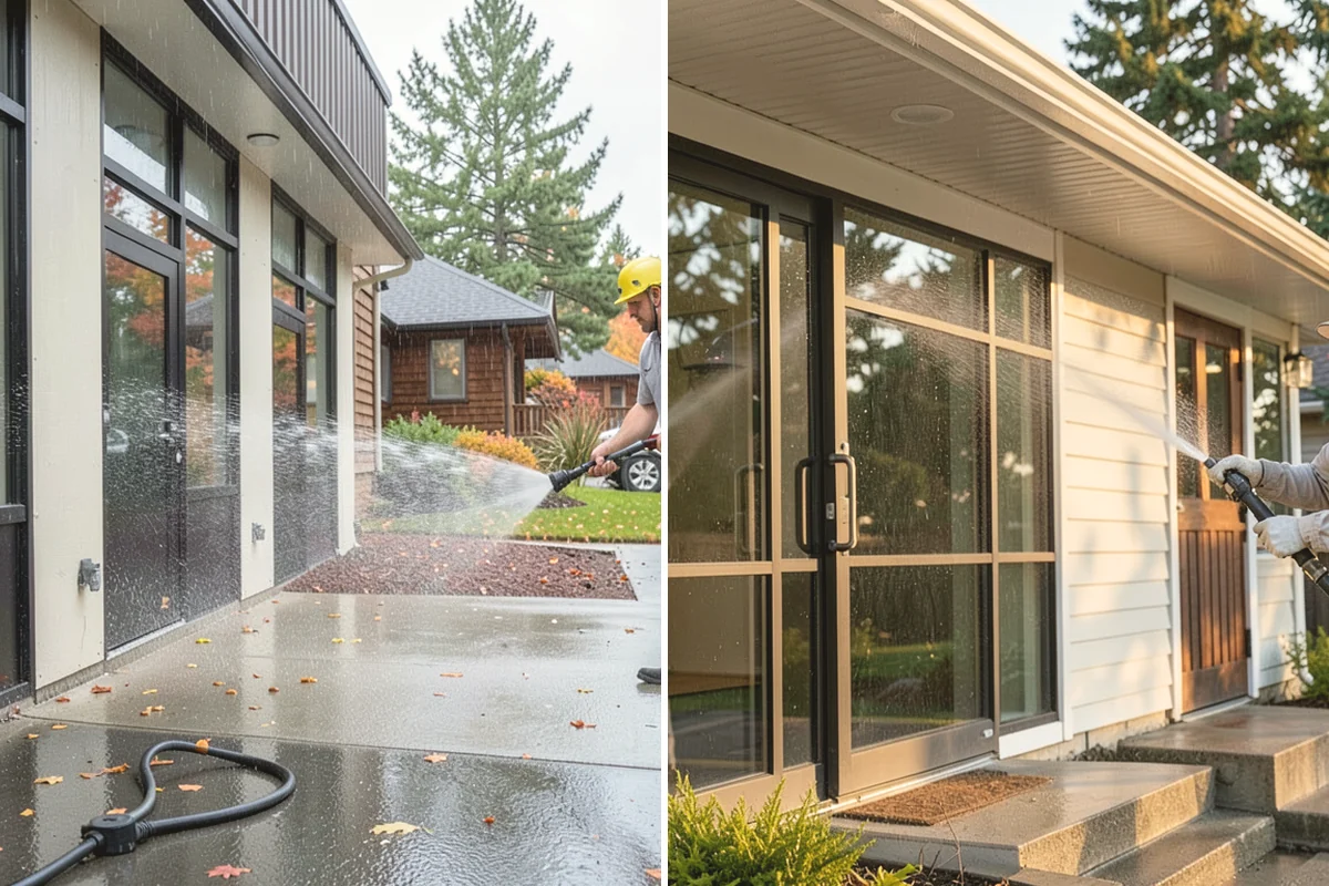 Gravel Border Cleaning in Yarrow Point, King County, WA - Remove leaves, weeds, and large debris from the gravel