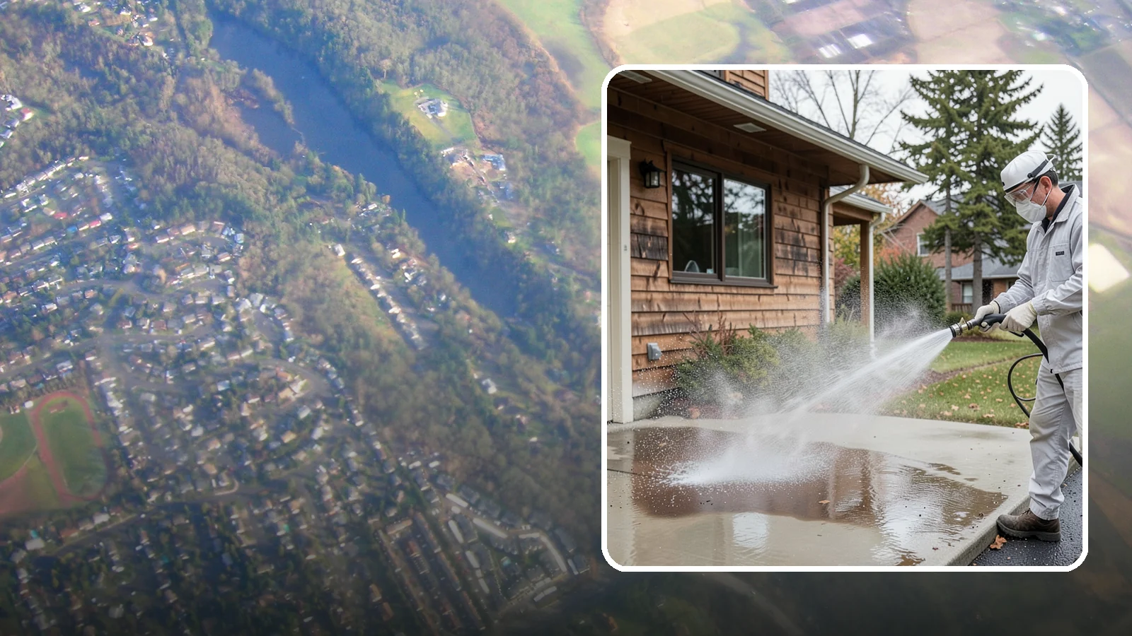 Grease Removal in Algona, King County, WA - We cut through heavy grease on Washington kitchen exteriors, dumpster zones, and shop floors with hot-water cleaning.