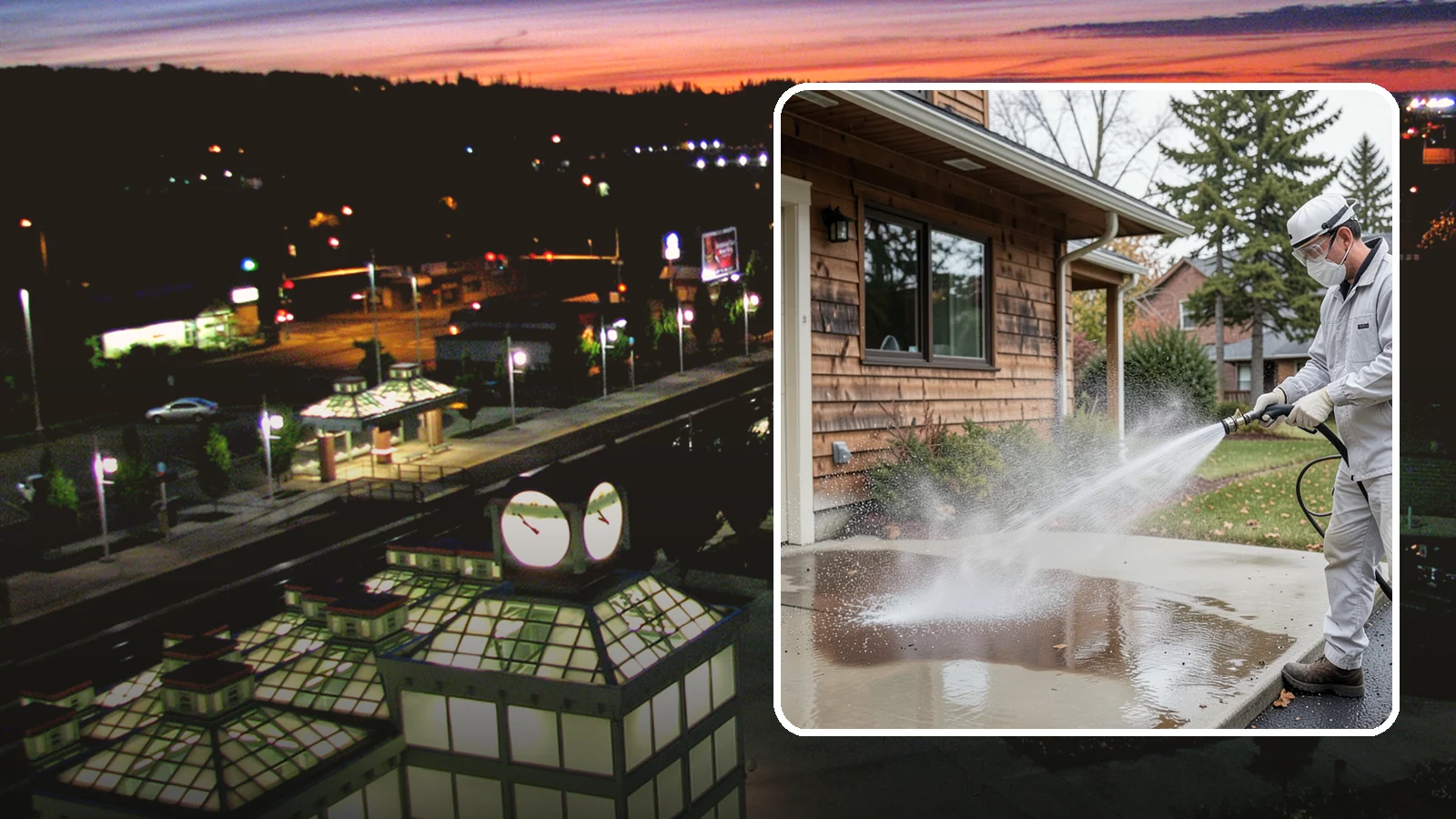 Grease Removal in Auburn, King County, WA - We cut through heavy grease on Washington kitchen exteriors, dumpster zones, and shop floors with hot-water cleaning.
