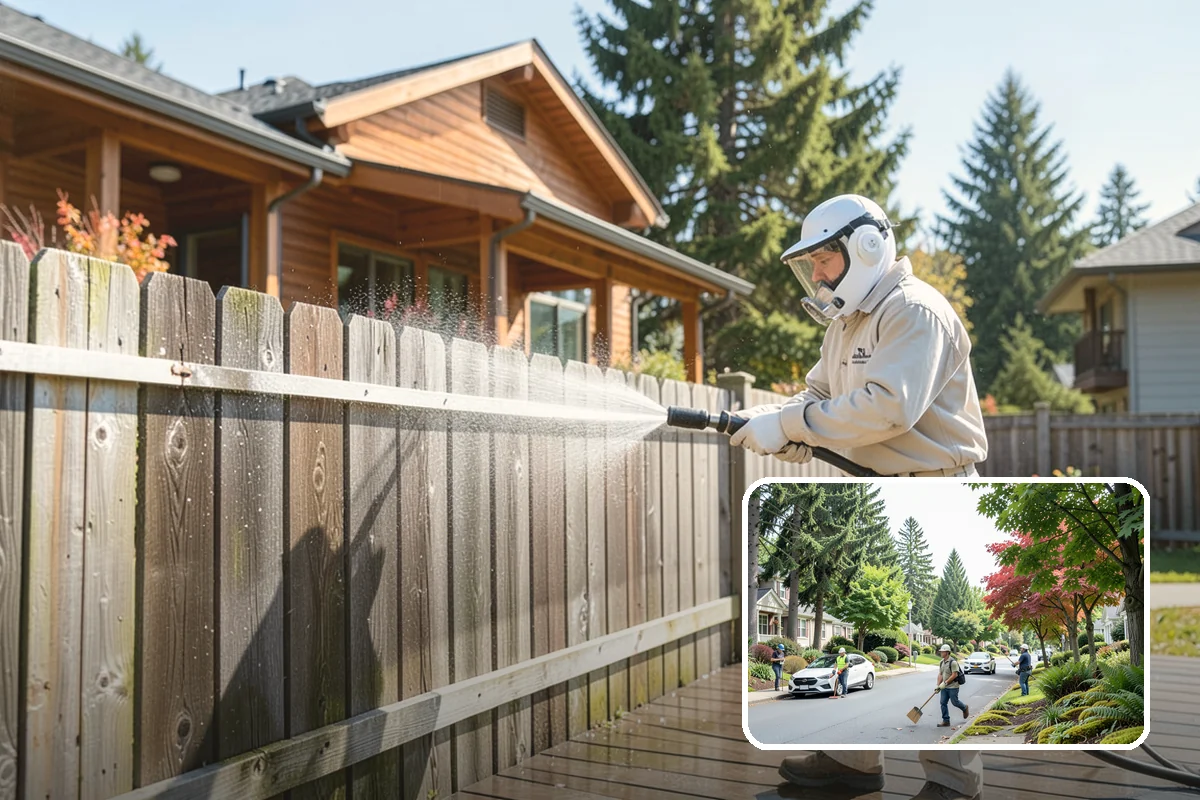 Grease Removal in Beaux Arts Village, King County, WA - Removes slippery grease that causes falls