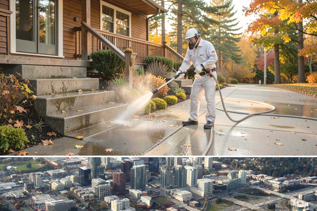 Grease Removal in Bellevue, King County, WA - Grease-prone areas should be cleaned monthly year-round, as Washington humidity keeps buildup from hardening and worsens odor.