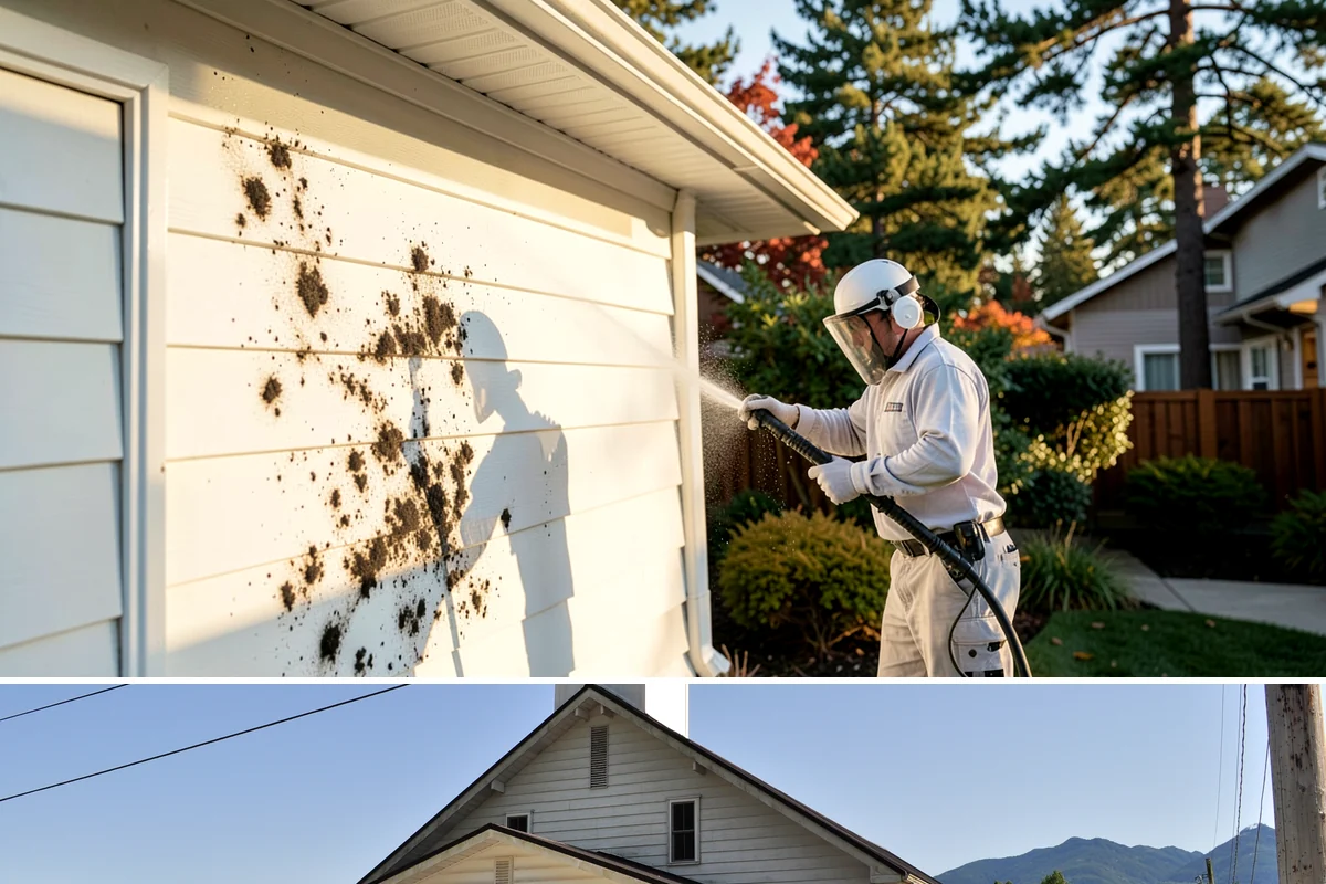 Grease Removal in Concrete, Skagit County, WA - Grease-prone areas should be cleaned monthly year-round, as Washington humidity keeps buildup from hardening and worsens odor.