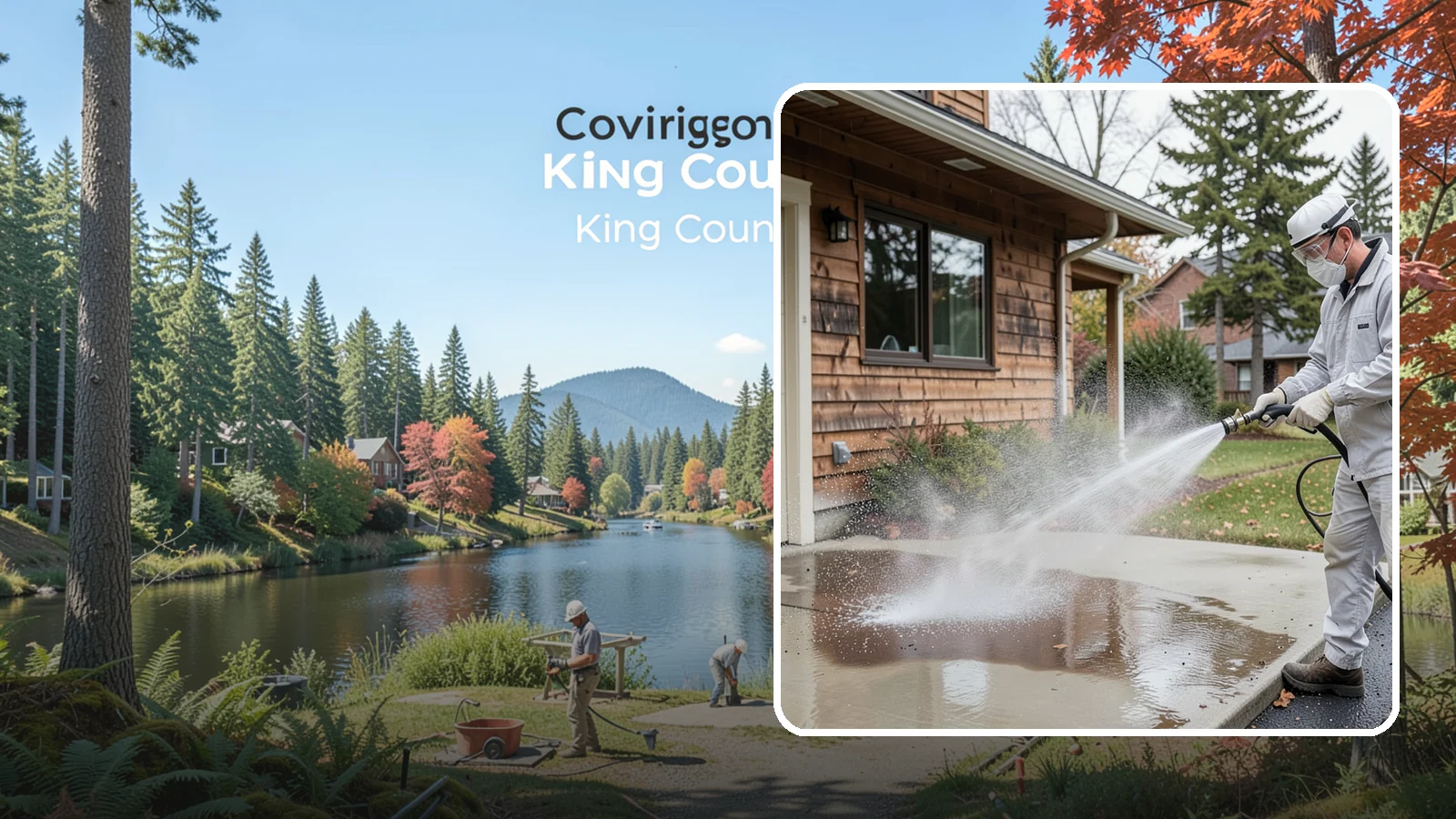 Grease Removal in Covington, King County, WA - We cut through heavy grease on Washington kitchen exteriors, dumpster zones, and shop floors with hot-water cleaning.