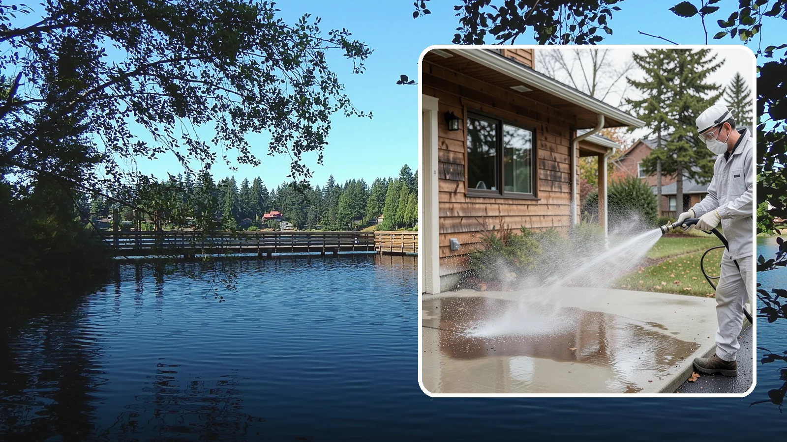 Grease Removal in Federal Way, King County, WA - We cut through heavy grease on Washington kitchen exteriors, dumpster zones, and shop floors with hot-water cleaning.