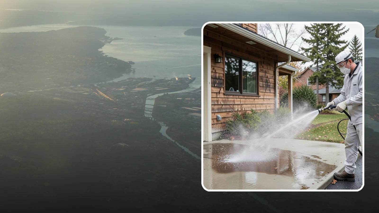 Grease Removal in Fife, Pierce County, WA - We cut through heavy grease on Washington kitchen exteriors, dumpster zones, and shop floors with hot-water cleaning.