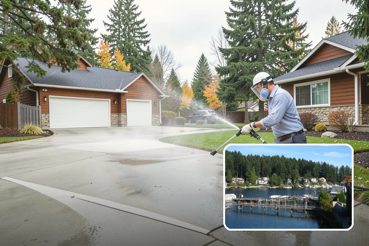 Grease Removal in Gig Harbor, Pierce County, WA - Removes slippery grease that causes falls