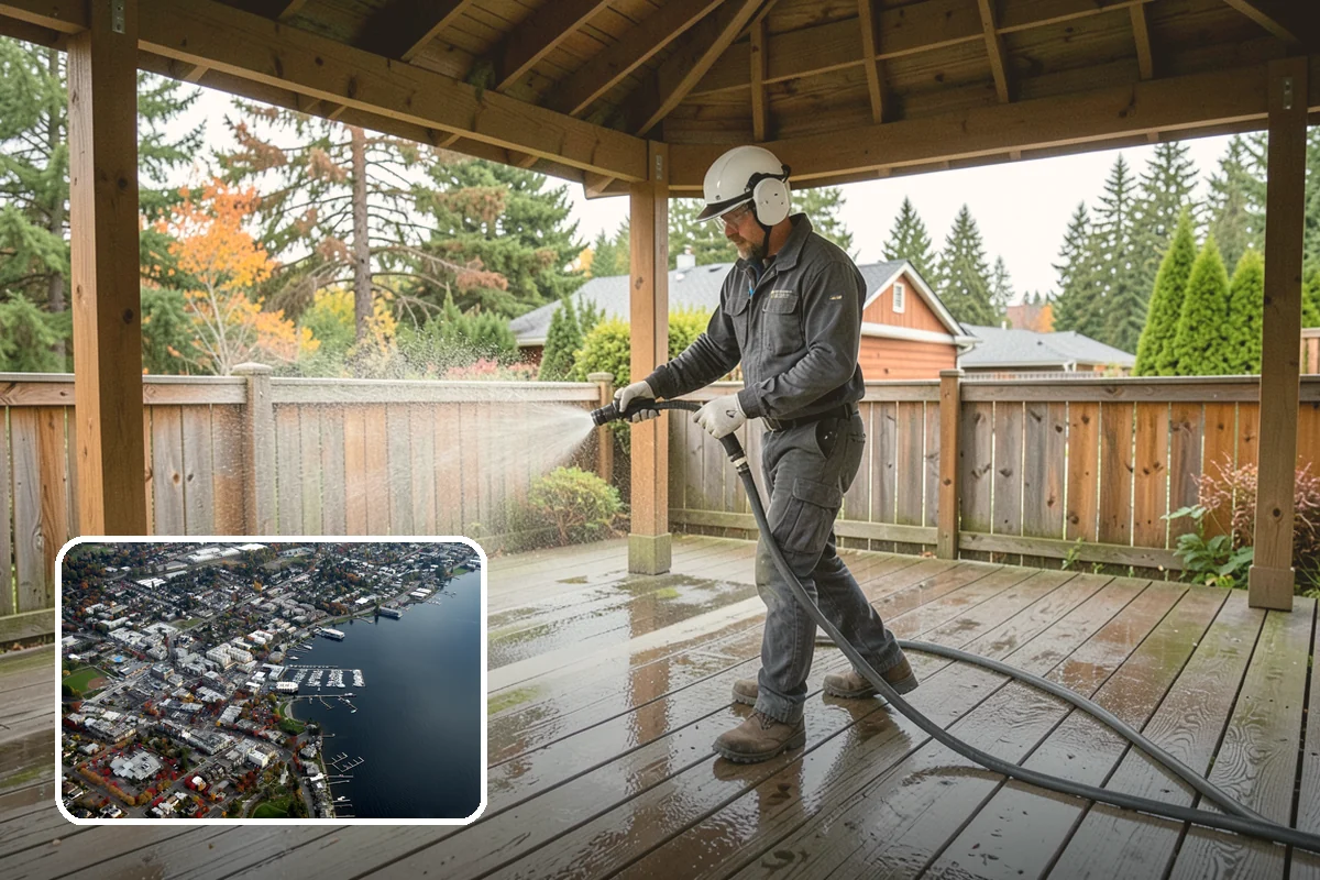 Grease Removal in Kirkland, King County, WA - Removes slippery grease that causes falls