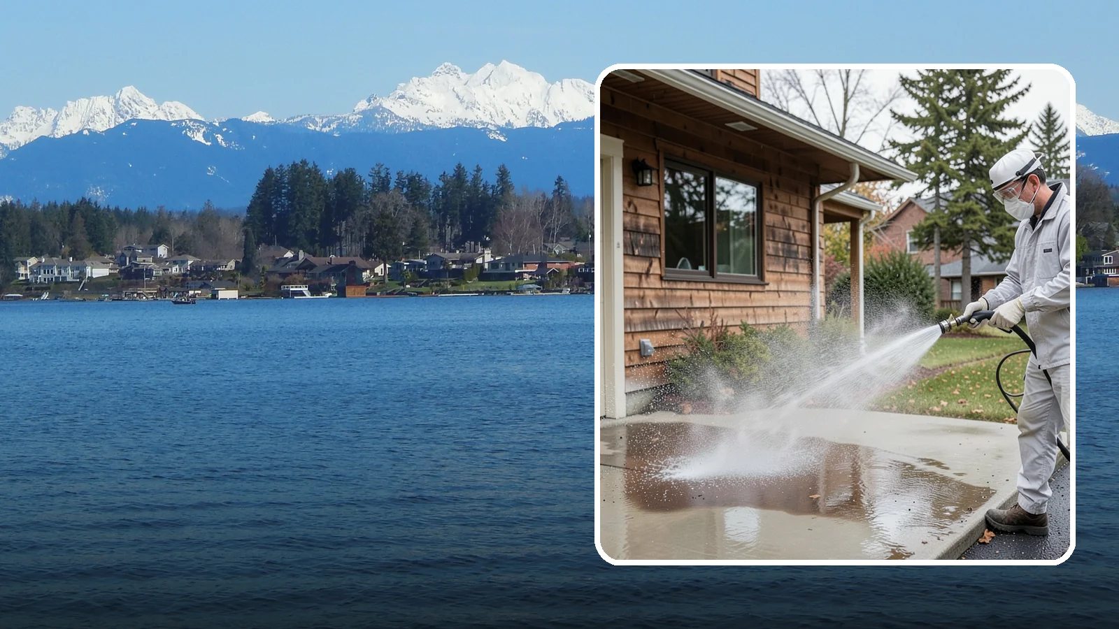 Grease Removal in Lake Stevens, Snohomish County, WA - We cut through heavy grease on Washington kitchen exteriors, dumpster zones, and shop floors with hot-water cleaning.