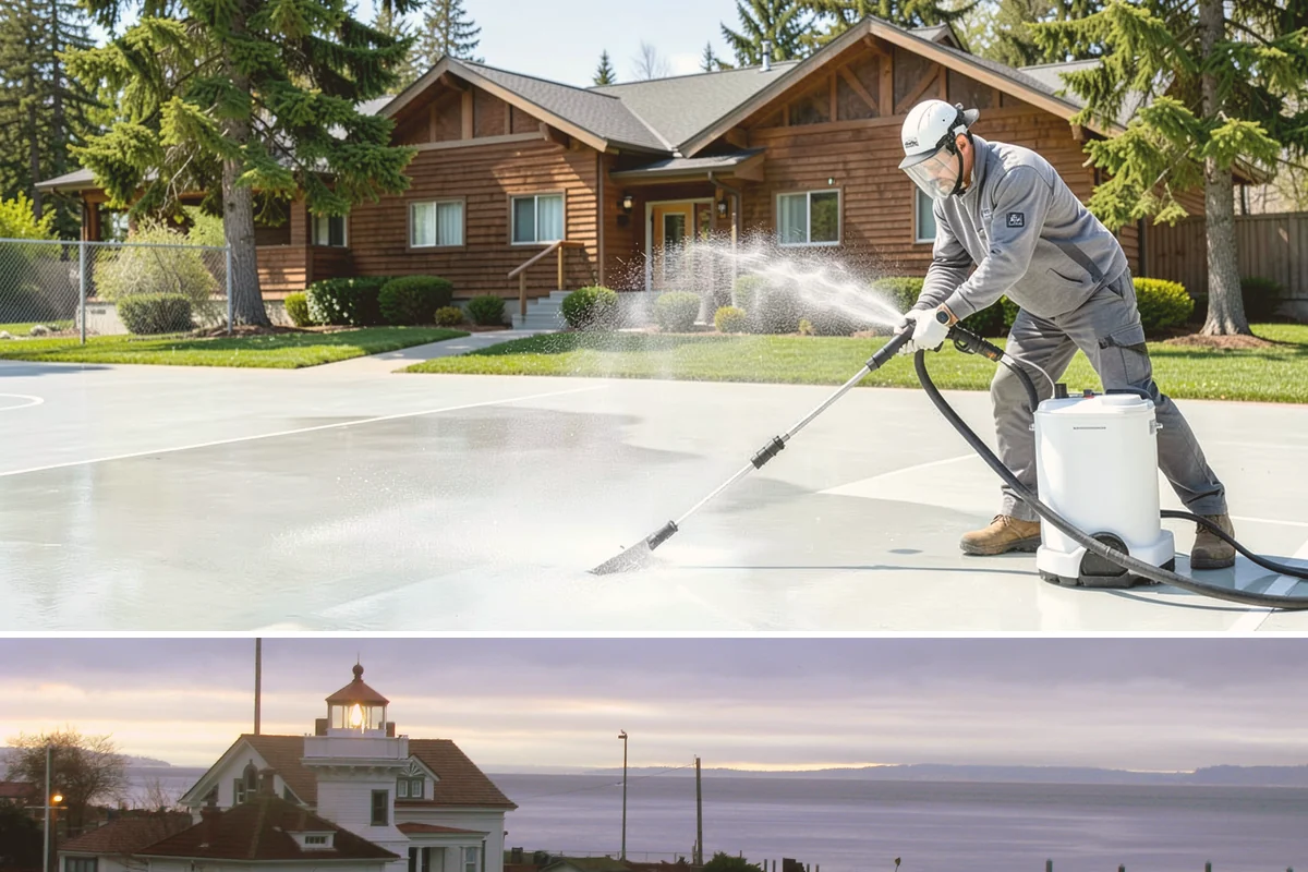 Grease Removal in Mukilteo, Snohomish County, WA - Grease-prone areas should be cleaned monthly year-round, as Washington humidity keeps buildup from hardening and worsens odor.