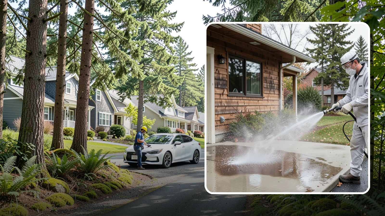 Grease Removal in Normandy Park, King County, WA - We cut through heavy grease on Washington kitchen exteriors, dumpster zones, and shop floors with hot-water cleaning.