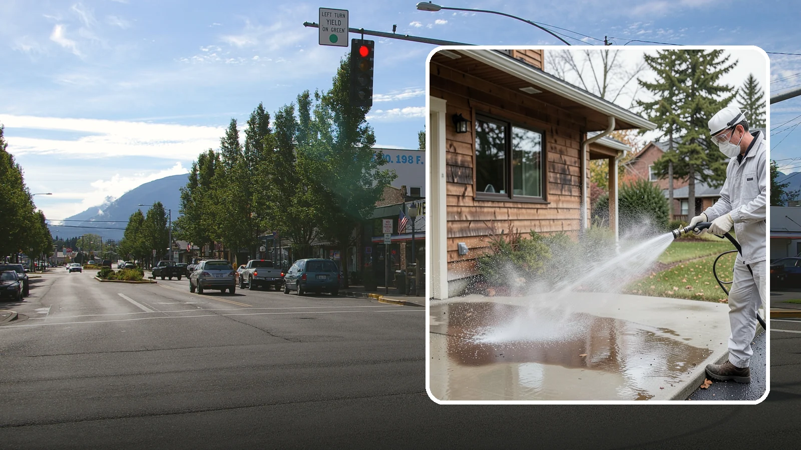 Grease Removal in North Bend, King County, WA - We cut through heavy grease on Washington kitchen exteriors, dumpster zones, and shop floors with hot-water cleaning.