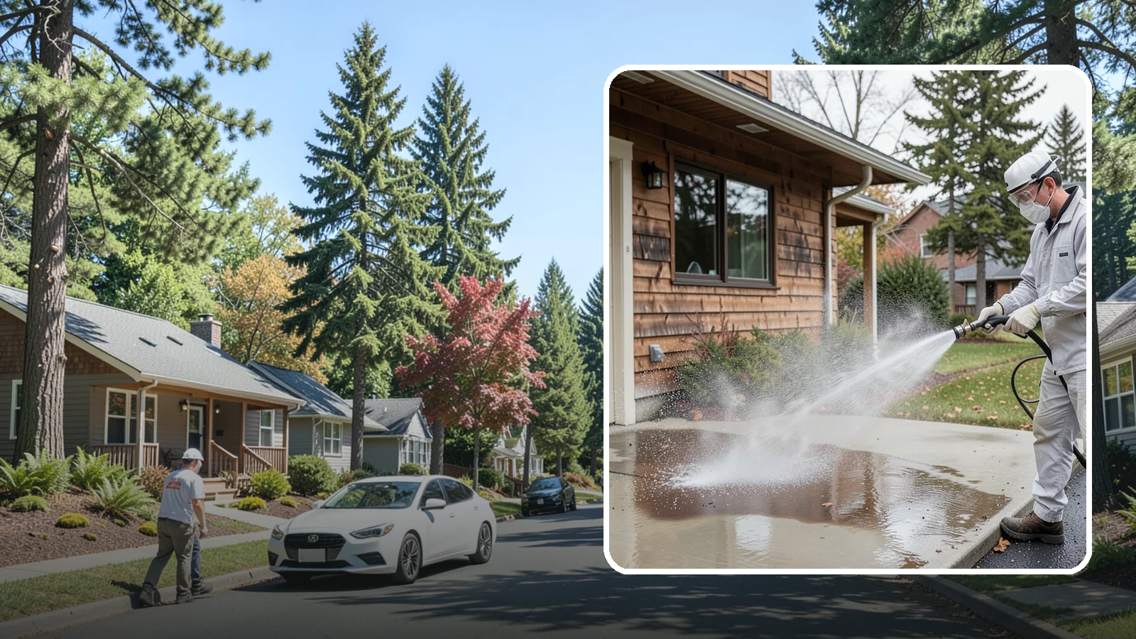 Grease Removal in Orting, Pierce County, WA - We cut through heavy grease on Washington kitchen exteriors, dumpster zones, and shop floors with hot-water cleaning.