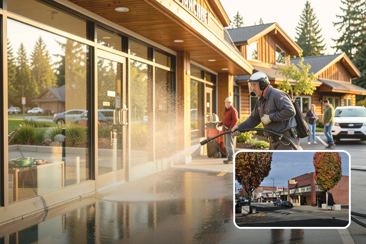 Grease Removal in Puyallup, Pierce County, WA - Removes slippery grease that causes falls