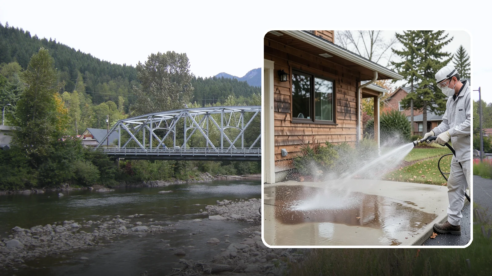 Grease Removal in Skykomish, King County, WA - We cut through heavy grease on Washington kitchen exteriors, dumpster zones, and shop floors with hot-water cleaning.