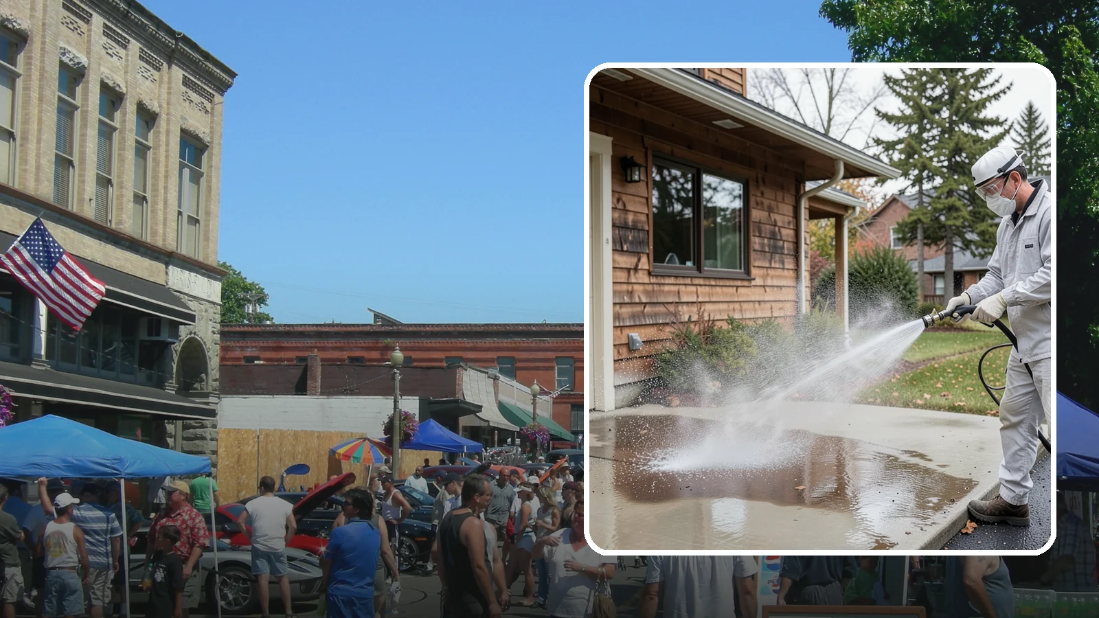 Grease Removal in Snohomish, Snohomish County, WA - We cut through heavy grease on Washington kitchen exteriors, dumpster zones, and shop floors with hot-water cleaning.