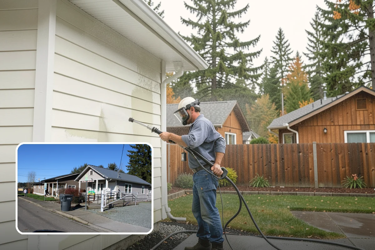 Grease Removal in South Prairie, Pierce County, WA - Removes slippery grease that causes falls