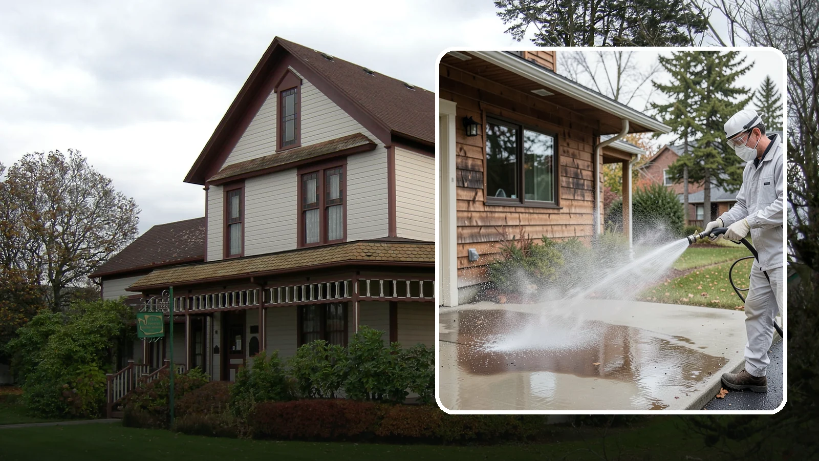 Grease Removal in Sumner, Pierce County, WA - We cut through heavy grease on Washington kitchen exteriors, dumpster zones, and shop floors with hot-water cleaning.