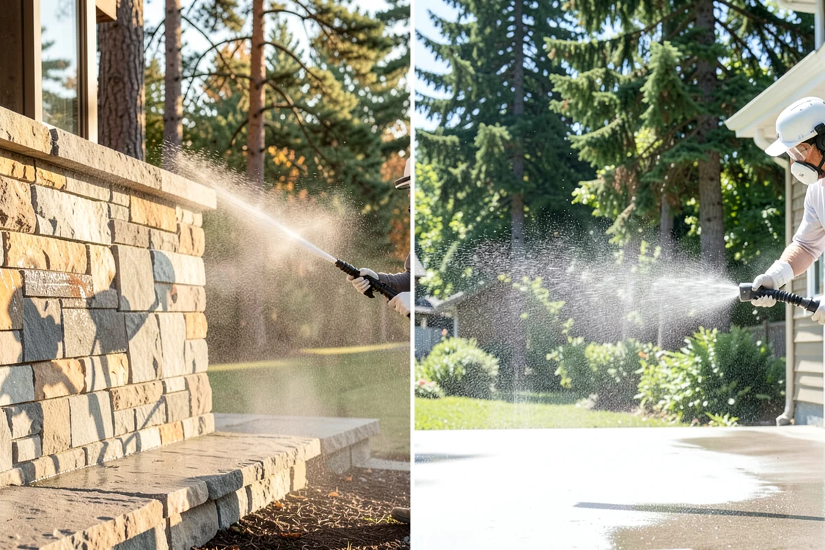 Grease Stain Removal in Arlington, Snohomish County, WA - Assess the extent and source of the grease staining