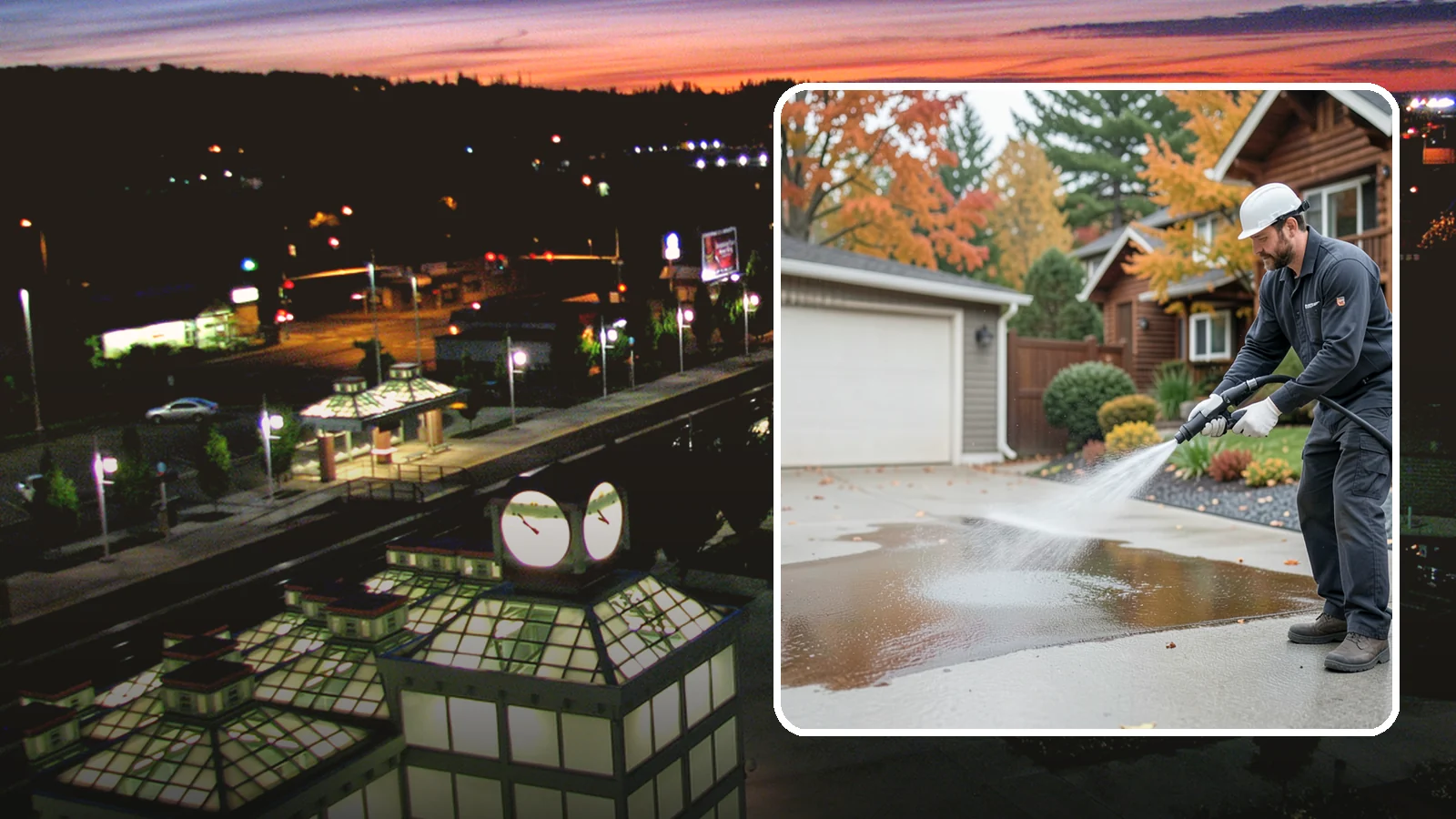 Grease Stain Removal in Auburn, King County, WA - Heavy-duty grease stain removal for driveways marked by cooking oils, lubricants, and shop spills.