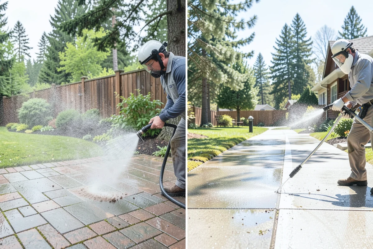 Grease Stain Removal in Auburn, King County, WA - Assess the extent and source of the grease staining