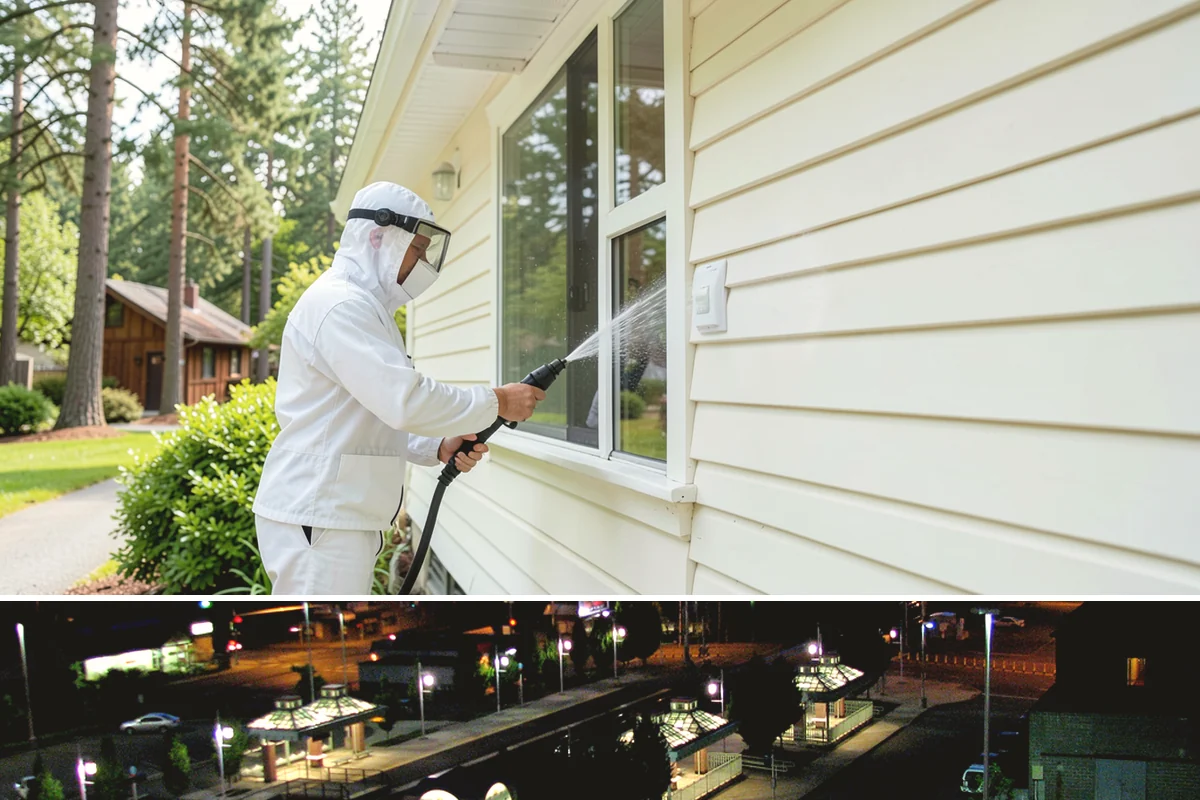 Grease Stain Removal in Auburn, King County, WA - Warm summer temperatures improve degreaser performance on stubborn grease.