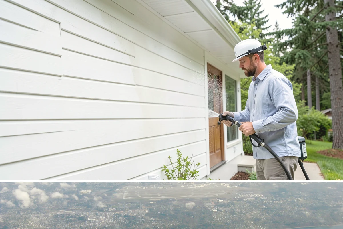 Grease Stain Removal in Burien, King County, WA - Warm summer temperatures improve degreaser performance on stubborn grease.