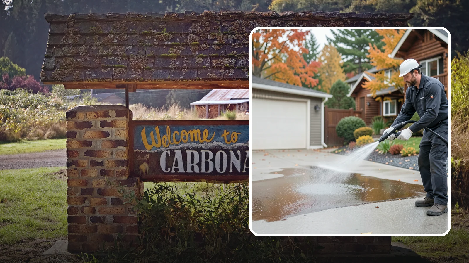 Grease Stain Removal in Carbonado, Pierce County, WA - Heavy-duty grease stain removal for driveways marked by cooking oils, lubricants, and shop spills.